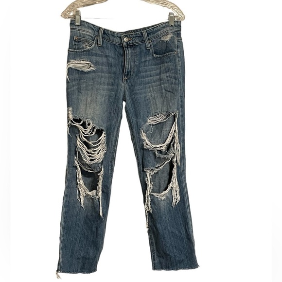 Joe's Jeans Denim - Joe’s Jeans Collector’s Edition The Sawyer Crop Distressed Jeans Size 26